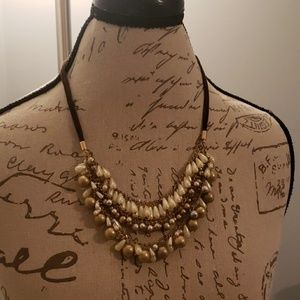 (4 for $10) Gold Tone Beaded Necklace